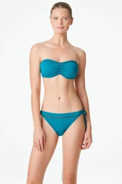 Behind The Seams Tie Side Bikini Bottom 10 Behind The Seams Tie Side Bikini Bottom -Bleu Rod Beattie Sales bleu rod behind the seams bottom bikini bottom tie side hipster bs 34331565981871