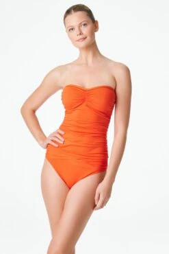Behind The Seams Strapless Bandeau Tankini Top