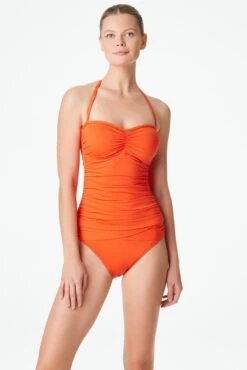 Behind The Seams Strapless Bandeau Tankini Top -Bleu Rod Beattie Sales bleu rod behind the seams tankini shirred bandeau tankini top bs 34321459577007