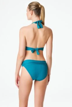 Behind The Seams Halter Tie Back Bikini Top -Bleu Rod Beattie Sales bleu rod behind the seams top halter tie back bikini top bs 34321524523183