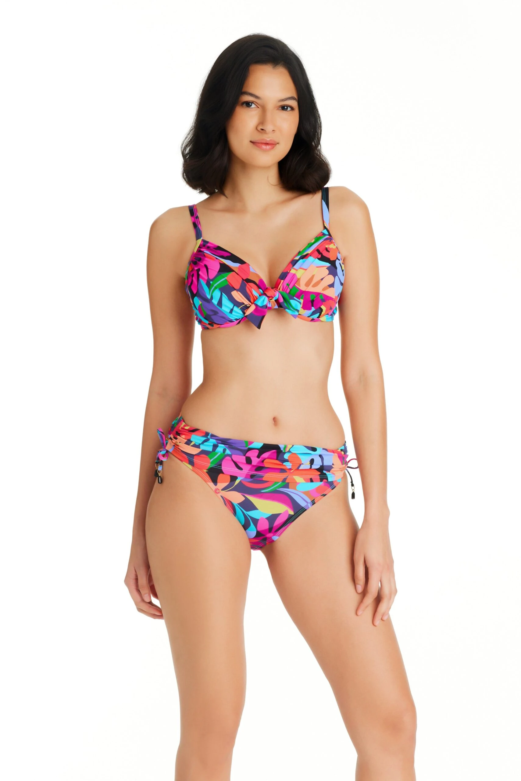 Bold Rush Shirred Side Sarong Hipster Bikini Bottom 6 Bold Rush Shirred Side Sarong Hipster Bikini Bottom - Image 4