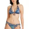 Bleu Rod Beattie Women's By The Sea Halter Triangle Bikini Top
