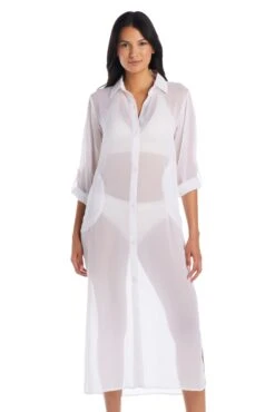 Easy Does It Long Shirt Cover Up