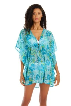 Escape To The Beach Caftan Swimsuit Cover Up -Bleu Rod Beattie Sales bleu rod escape to the beach caftan cover up escape to the beach caftan swimsuit cover up 35796062896303