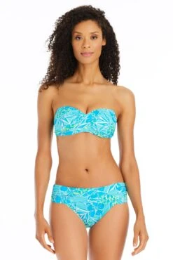 Escape To The Beach Strapless Bandeau Bikini Top