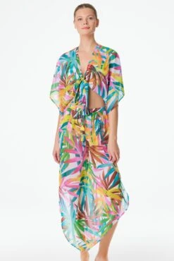 Fantasy Island Slit Side Pants Cover Up