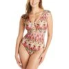 Free Spirit Cap Sleeve One Piece Swimsuit
