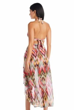 Free Spirit Long Chiffon Ruffle Pareo Cover Up -Bleu Rod Beattie Sales bleu rod free spirit pareo cover up long chiffon ruffle pareo swim cover up fs 35113425109167