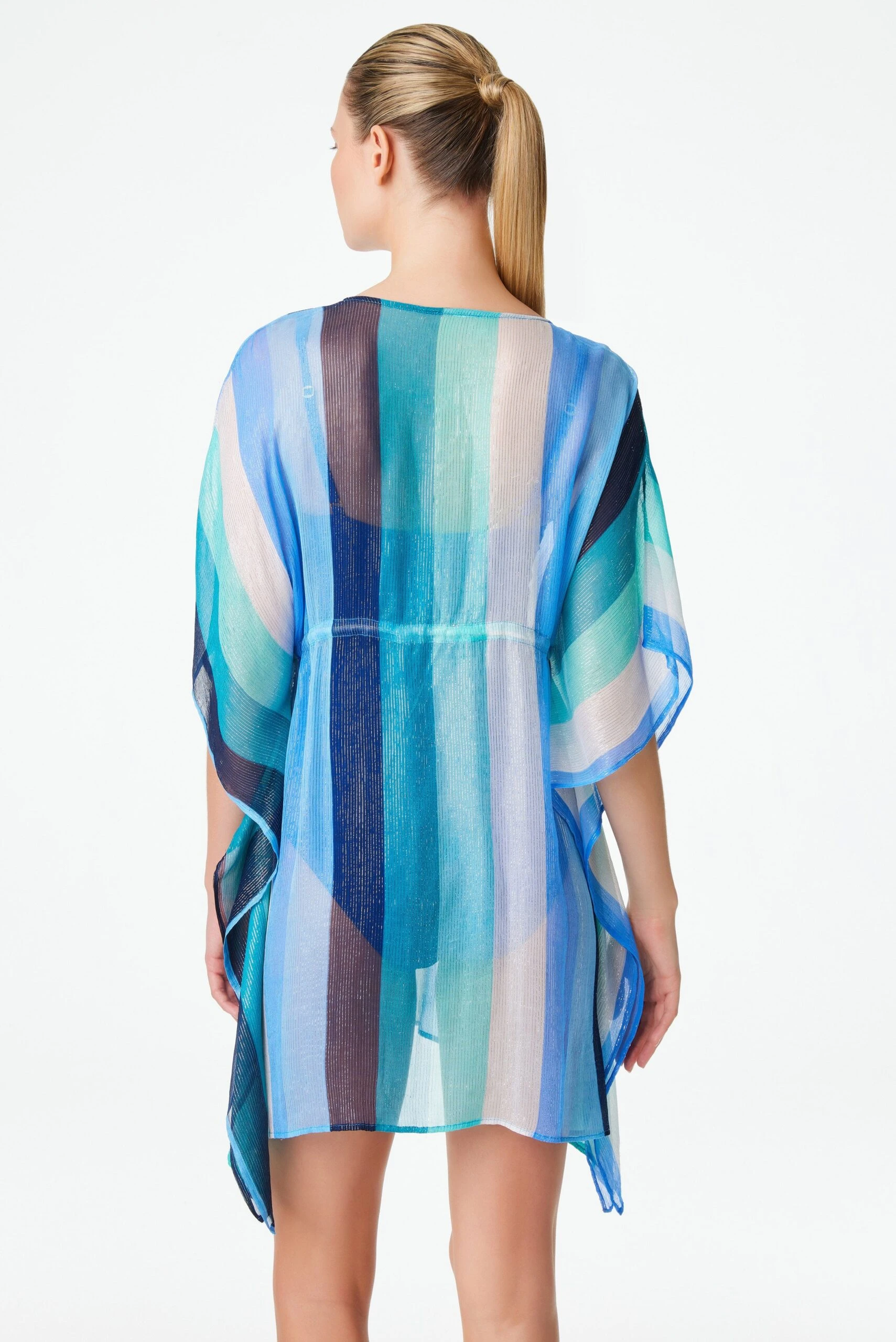 India Bazaar Caftan Swimsuit Cover Up 5 India Bazaar Caftan Swimsuit Cover Up - Image 3