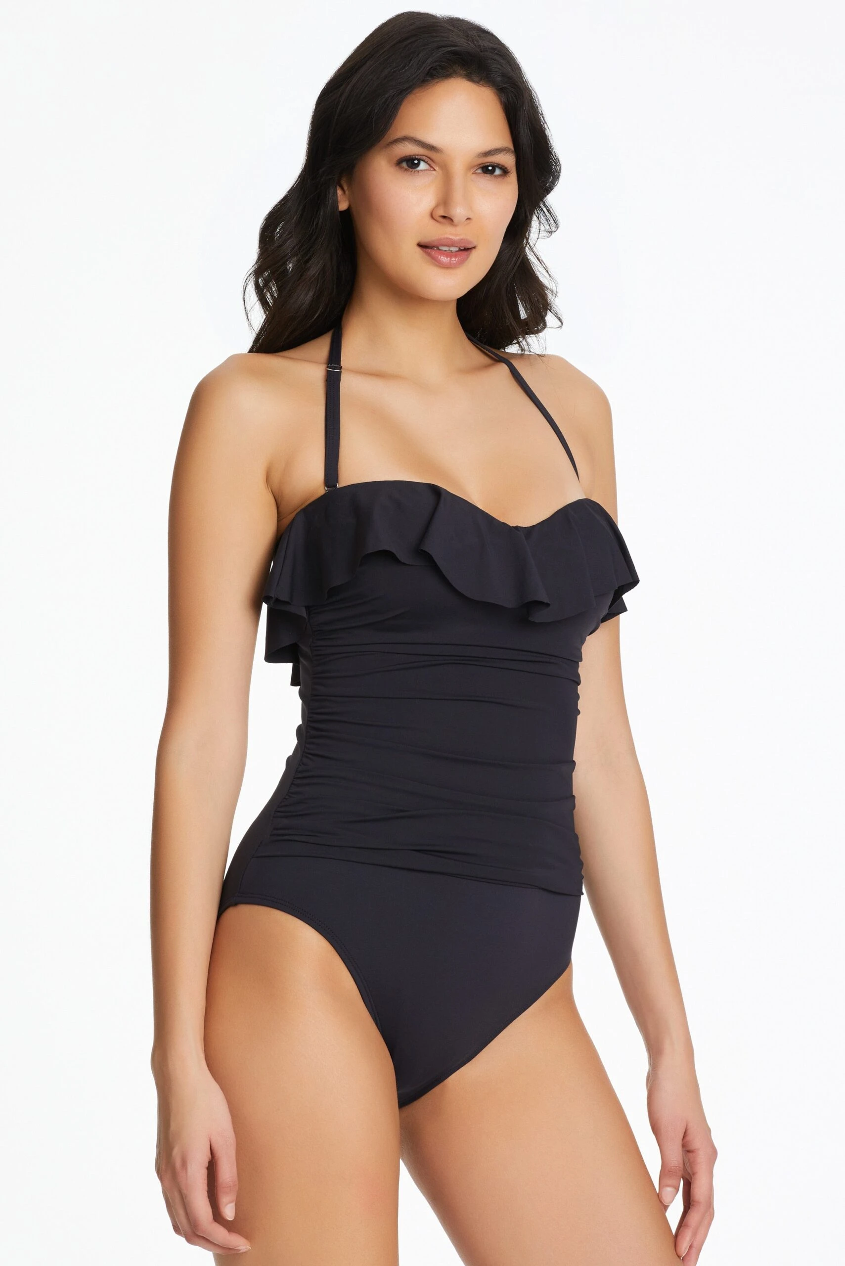 Kore Ruffled Bandeau One Piece Swimsuit 8 Kore Ruffled Bandeau One Piece Swimsuit - Image 6