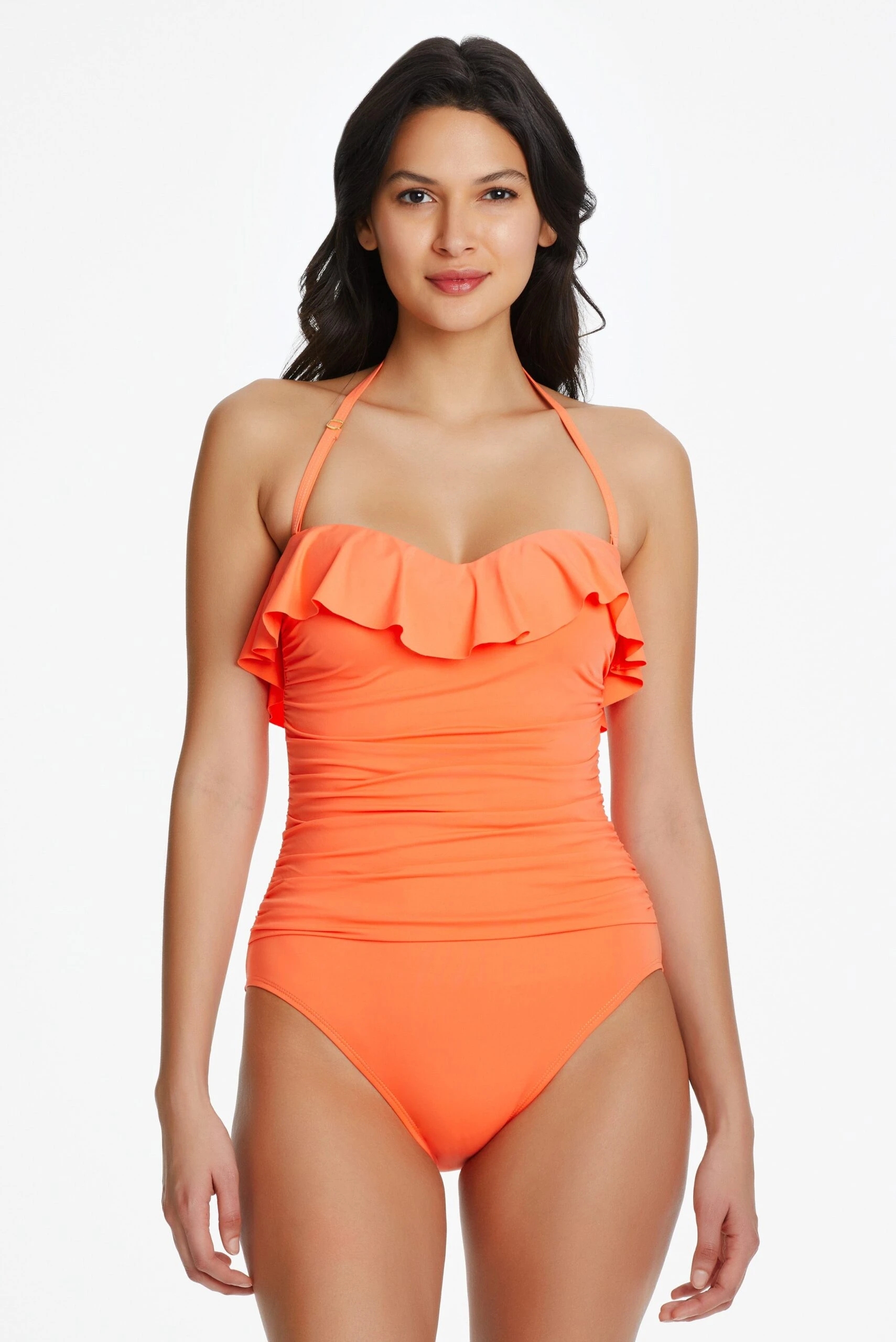 Kore Ruffled Bandeau One Piece Swimsuit 7 Kore Ruffled Bandeau One Piece Swimsuit - Image 5