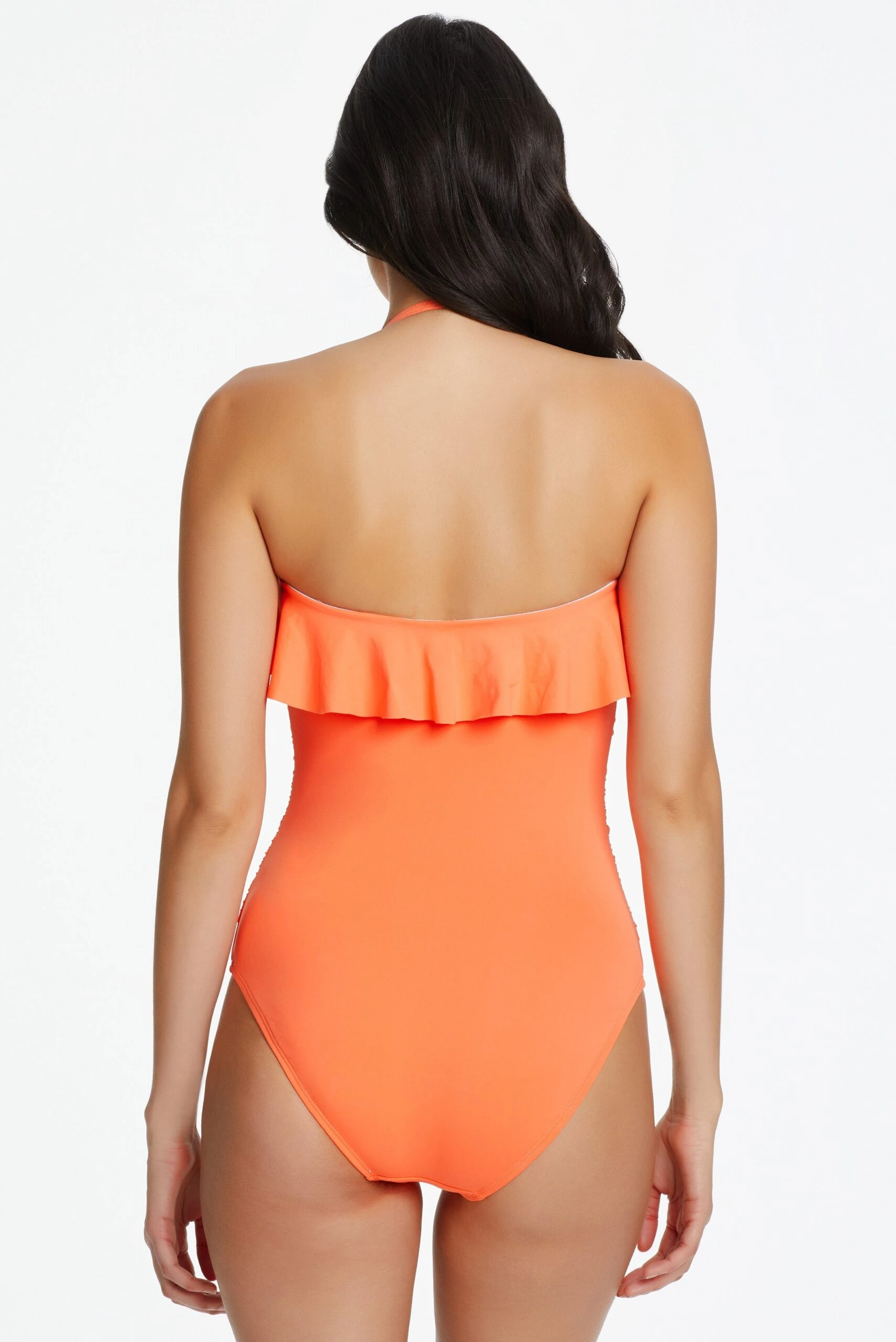 Kore Ruffled Bandeau One Piece Swimsuit 11 Kore Ruffled Bandeau One Piece Swimsuit - Image 9