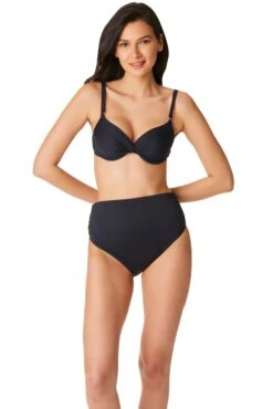 Kore Shirred High Waist Bikini Bottom -Bleu Rod Beattie Sales bleu rod kore bottom shirred high waist bikini bottom 33642446717103