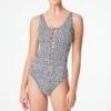 Let's Get Loud Lace Down One Piece Swimsuit -Bleu Rod Beattie Sales bleu rod let s get loud 1 pc one piece swimsuit lace down 34090921623727