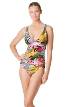 Let's Get Loud Plunge Tankini Top