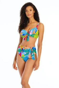 Life Of The Party Underwire D Cup Bikini Top -Bleu Rod Beattie Sales bleu rod life of the party dcup 34d lop multi life of the party underwire d cup bikini top 35796007354543 1