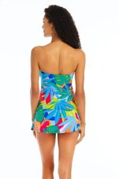 Life Of The Party Draped Bandeau Tankini Top -Bleu Rod Beattie Sales bleu rod life of the party tankini life of the party draped bandeau tankini top 35770055983279 1