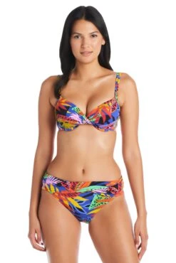 Night Safari Underwire Twist Bikini Top