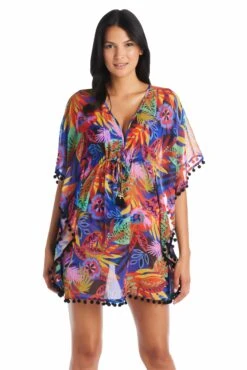 Night Safari Caftan Swim Cover Up