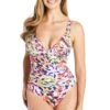 Party Animal Surplice One Piece Swimsuit 2 Party Animal Surplice One Piece Swimsuit -Bleu Rod Beattie Sales bleu rod party animal 1 pc party animal surplice one piece swimsuit 36448698761391