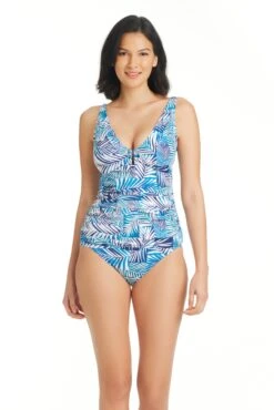 Shady Days Plunge U Tankini Top -Bleu Rod Beattie Sales bleu rod shady days tankini shady days plunge u tankini top 36104540487855