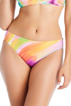 Splash Out Ruched Back Low Rise Bikini Bottom