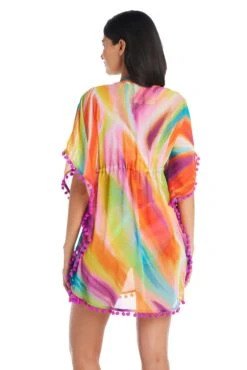 Splash Out Caftan Cover Up 7 Splash Out Caftan Cover Up -Bleu Rod Beattie Sales bleu rod splash out caftan cover up swimsuit cover up pompom caftan so 35113862037679