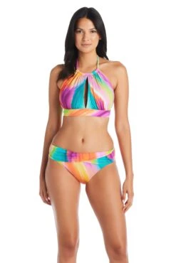 Splash Out Sarong Hipster Bikini Bottom -Bleu Rod Beattie Sales bleu rod splash out sarong bikini bottom bikini bottom hipster sarong so 35113878651055 1