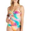 Splash Out Over The Shoulder Tankini Top -Bleu Rod Beattie Sales bleu rod splash out tankini splash out over the shoulder tankini top 36447988646063