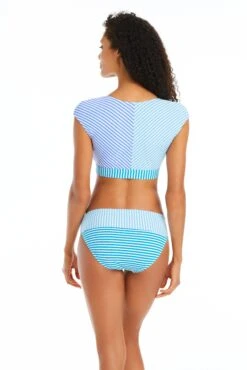 Stripe Tease Hipster Fold Over Bikini Bottom 7 Stripe Tease Hipster Fold Over Bikini Bottom -Bleu Rod Beattie Sales bleu rod stripe tease sarong bikini bottom stripe tease hipster fold over bikini bottom 35797010514095