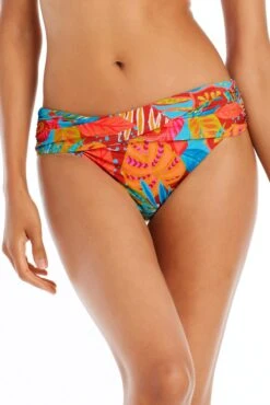 The Heat Is On Hipster Sarong Bikini Bottom