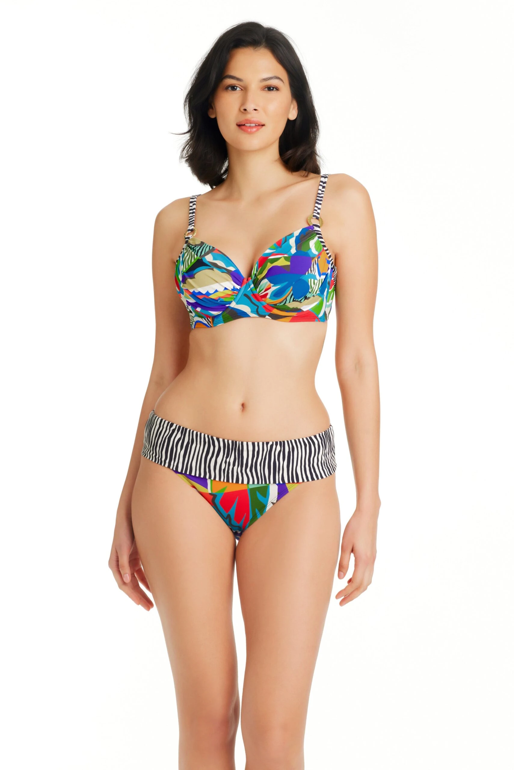 The Mix Over The Shoulder Underwire D Cup Bikini Top 5 The Mix Over The Shoulder Underwire D Cup Bikini Top - Image 3