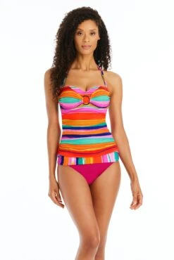 Winning Streak Draped Bandeau Tankini Top 16 Winning Streak Draped Bandeau Tankini Top -Bleu Rod Beattie Sales bleu rod winning streak tankini winning streak draped bandeau tankini top 35796309803183