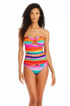 Winning Streak Draped Bandeau Tankini Top 12 Winning Streak Draped Bandeau Tankini Top -Bleu Rod Beattie Sales bleu rod winning streak tankini winning streak draped bandeau tankini top 35796309868719