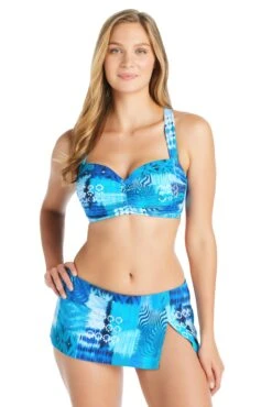 Too Hot To Handle Bandeau Underwire D Cup Bikini Top