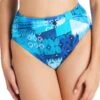 Too Hot To Handle Draped High Waisted Bikini Bottom -Bleu Rod Beattie Sales blue rod fsale high waist bottom too hot to handle draped high waisted bikini bottom 36444722233519