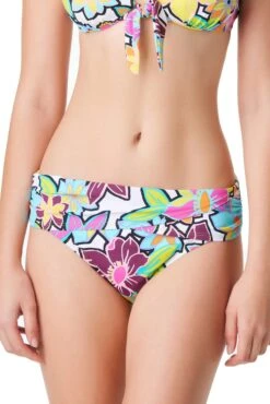 Color Crush Hipster Sarong Bikini Bottom