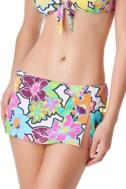 Color Crush Skirted Bikini Bottom