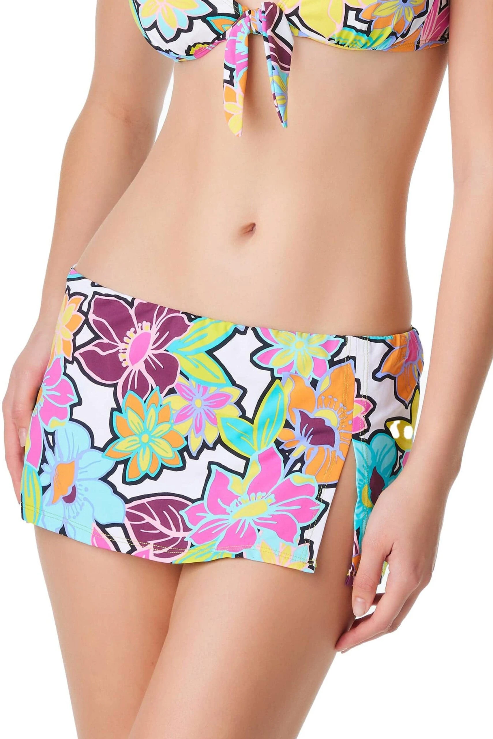 Color Crush Skirted Bikini Bottom 3 Color Crush Skirted Bikini Bottom